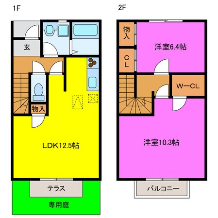 ブリエ　Ｄｕの物件間取画像